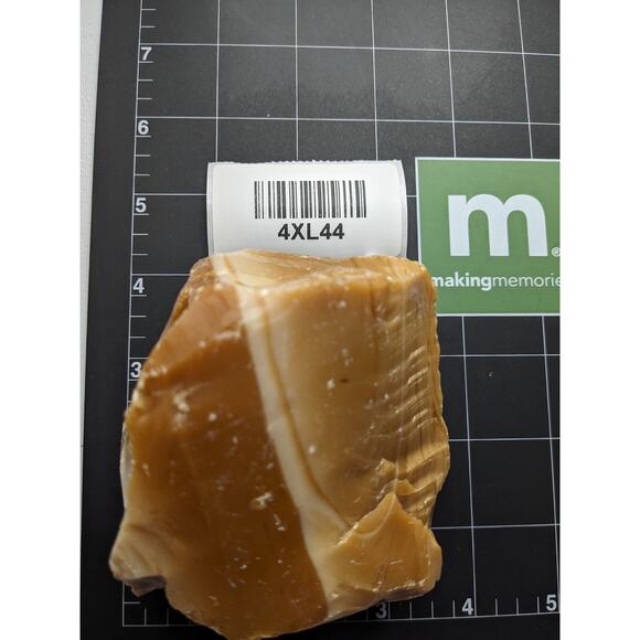 Carmel Chocolate Coffee Art Glass Cullet Swirl Slag Glass #4XL44 - Picture 6 of 6